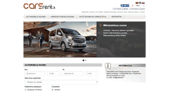 Desktop Screenshot of carsrent.lt